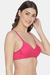 Tweens Padded Non Wired Full Coverage T-Shirt Bra - Dark Pink — thumbnail 4